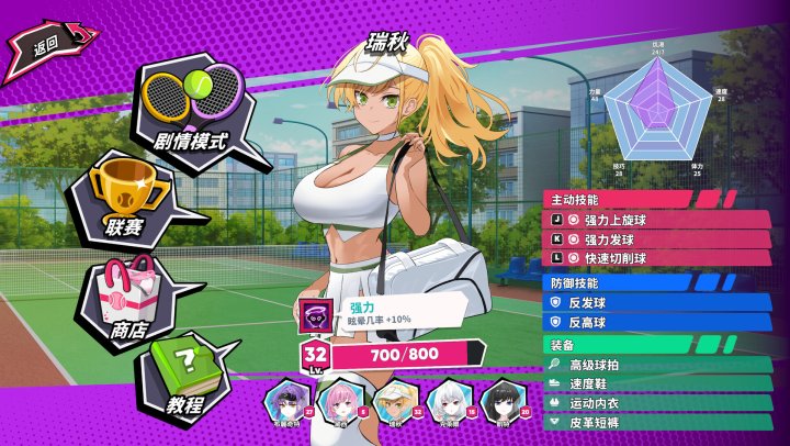 [SLG/官方中文] 网球天使: Tennis Angels EX V1.0官中汉化[1.47 GB][FM直连/转度盘]-第5张-游戏-哥特动漫王国-哥特萝莉社